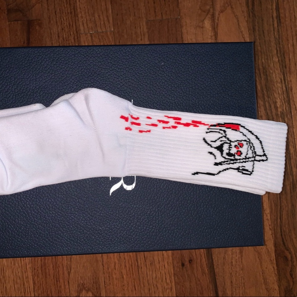 Amiri Wes Lang Reaper Blood Socks